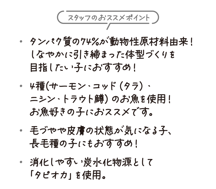 ゴー！おすすめのポイント